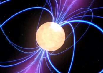 Spinning neutron star