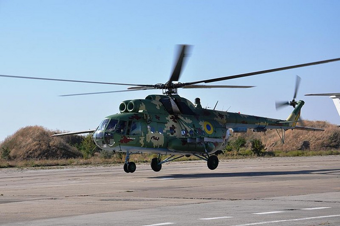 Український гелікоптер збив російський дрон-камікадзе Shahed-136