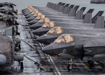 British F-35B Lightning jets