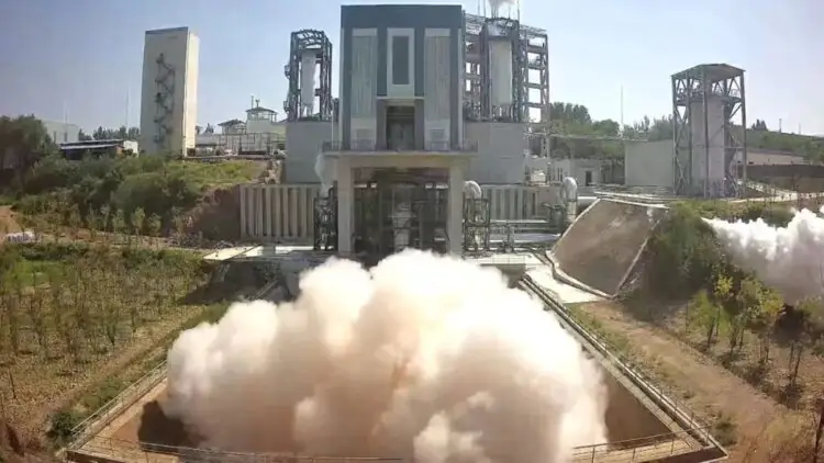 Long March-10 engine test