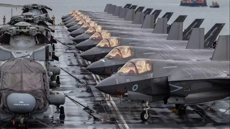 British F-35B Lightning jets