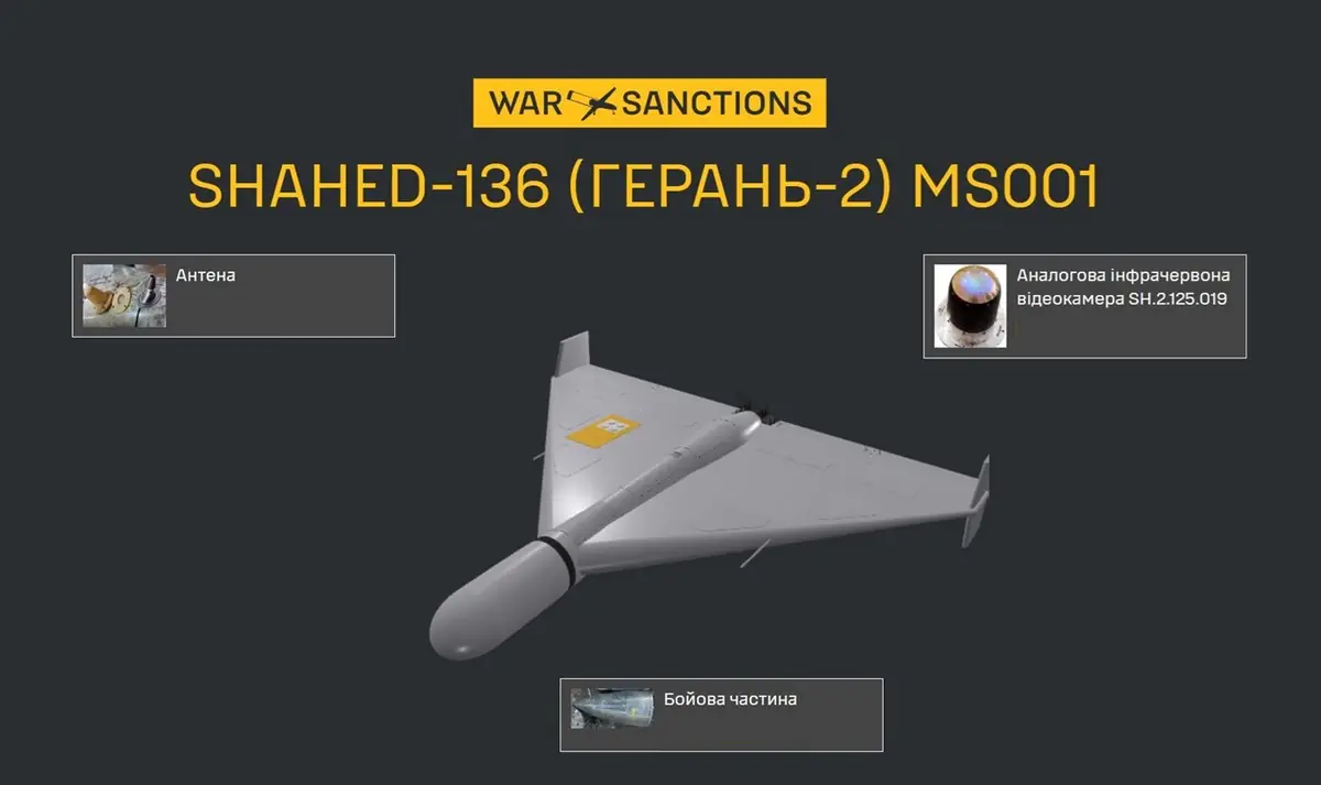 Росія, ймовірно, тестує новий Shahed MS001, який уникає ППО і сам обирає ціль